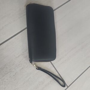 a new day Elegant Black Wristlet Wallet